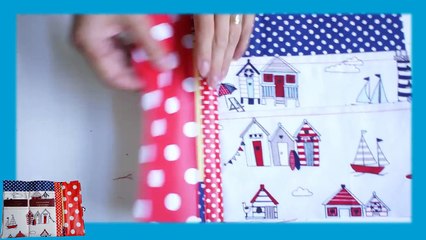 How to sew a Travel Wallet - (Free Pattern)