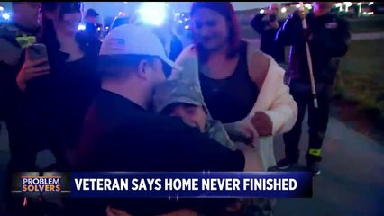 Wounded Veteran Says His Donated Home Was Never Actually Finished