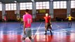 Insane Coach Didn't Agree With Referee In Futsal Match And He Punched Him!