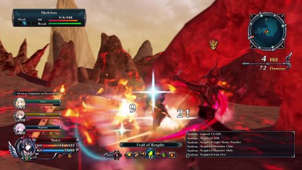 Cyberdimension Neptunia: 4 Goddesses Online Logi Mountain Scuffle 1