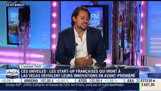 L'Instant Tech: les start-up françaises dévoilent leurs innovations au CES Unveiled - 26/10