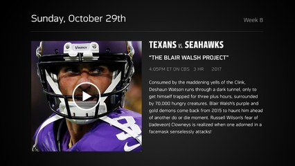 DDFP: Texans at Seahawks Week 8 preview