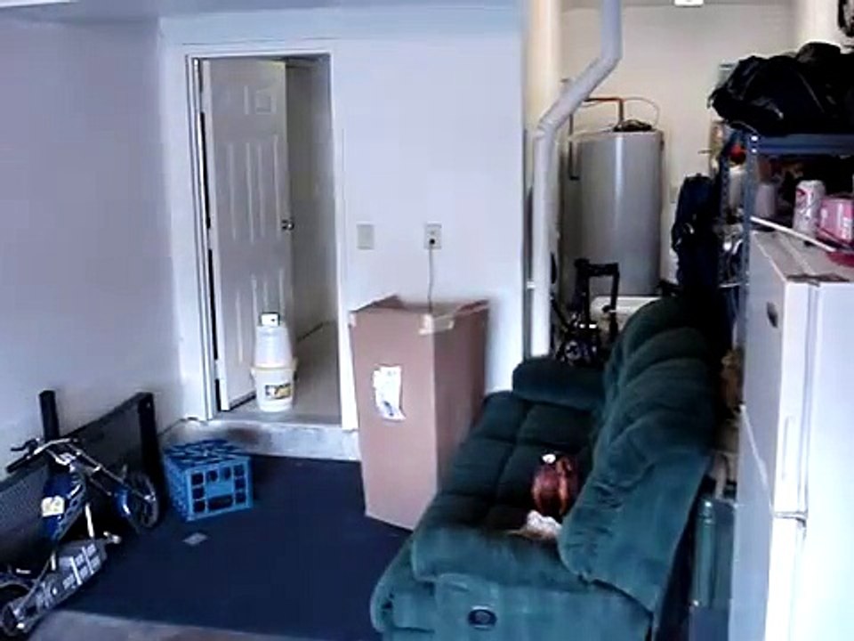 Soldier Hides in a Box to Surprise His Three Children