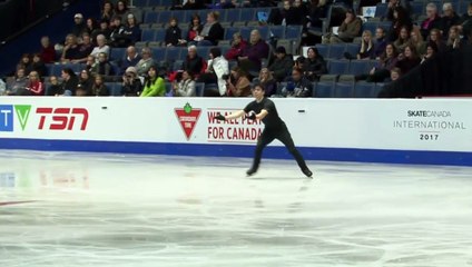 Keegan Messing 2017 SCI 2017-10-26 FS practice