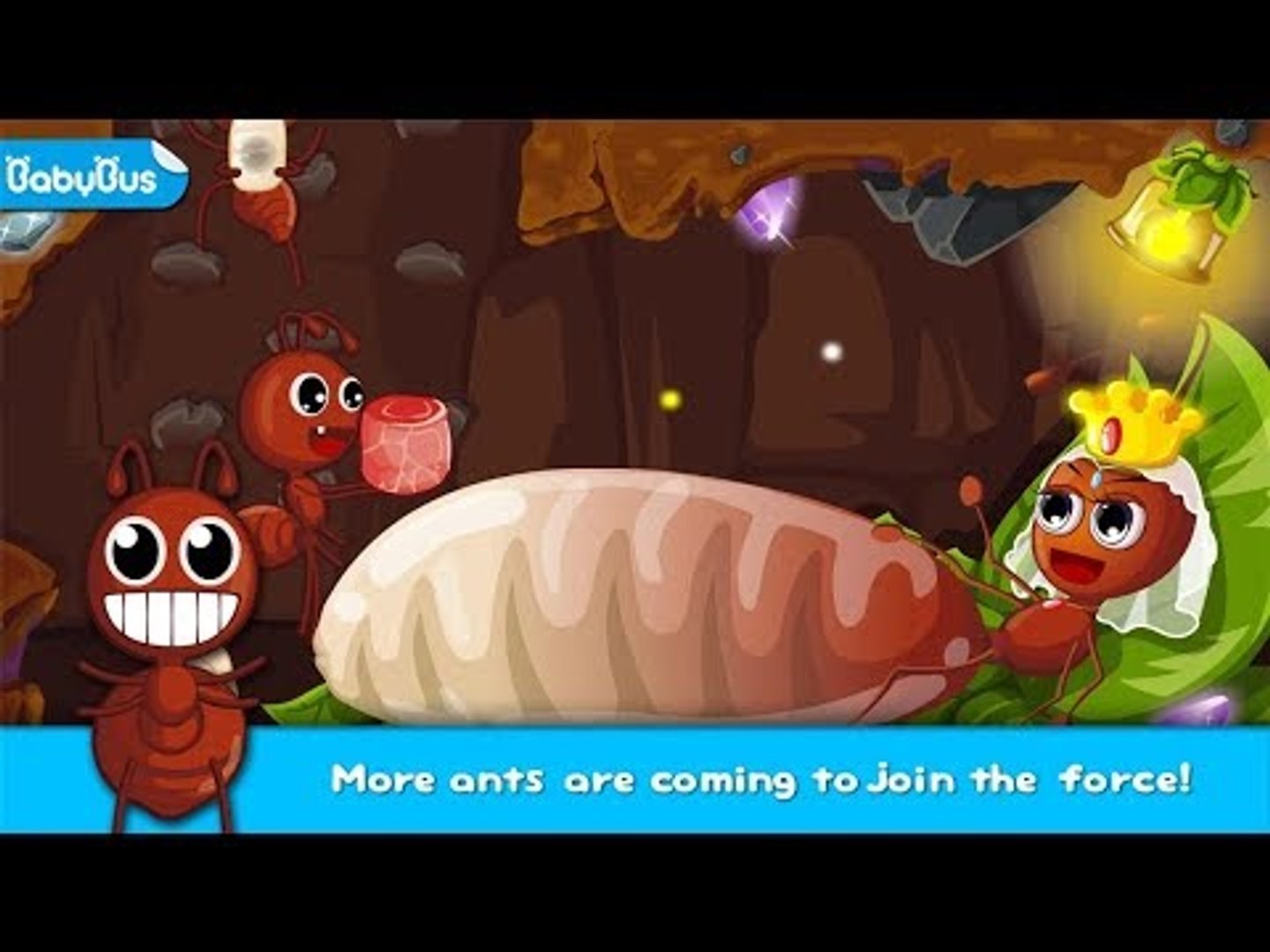 Best android games Baby Panda Ant Colonies -Learn Ant Life,Ant Food,& Ant Queen Birth fun kids g