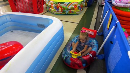 Bad Kid Driving Parents Car Play in the Pool Johny Johny Yes Papa Nursery Rhymes Songs for Babies-Owqxy9FtKrI