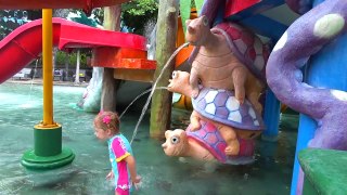 Bad kid play in amusement park and fun outdoor playground for kids Funny video for babies-c07JQwW7T2o