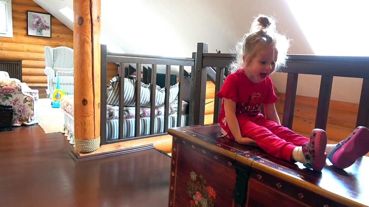 Good Kid and Bad Baby Giant Toy Dinozaur Attacks! Funny video for children Nursery Rhymes Songs-1rhXPhUe4V0