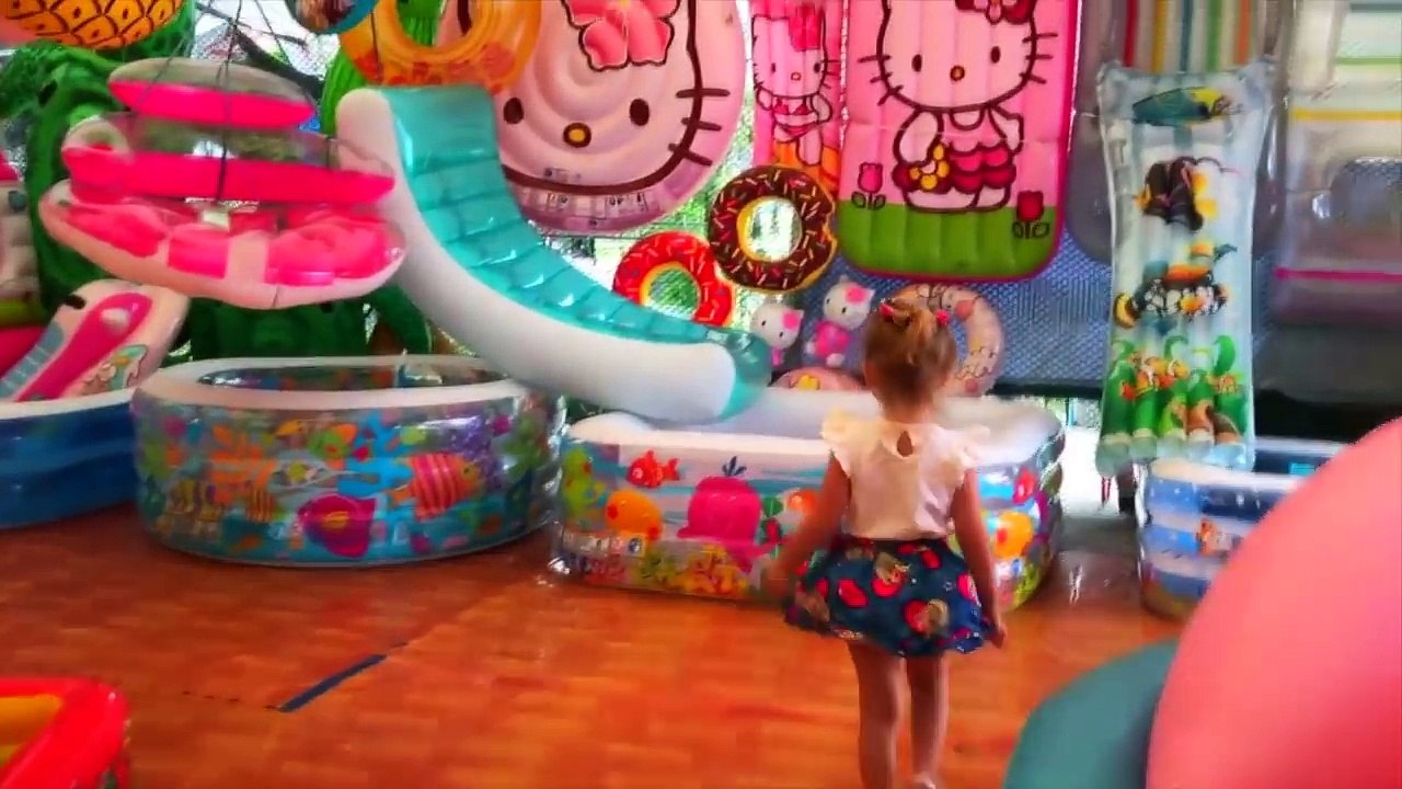 Roleplay with Funny Baby ride by toy car and playing on the sea Nursery Rhymes Songs for kids-AKGXi1pvBug