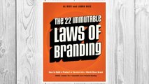 Download PDF The 22 Immutable Laws of Branding FREE