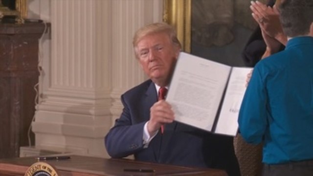 Trump prioriza la lucha contra la adicción a opiáceos, pero no destina más fondos