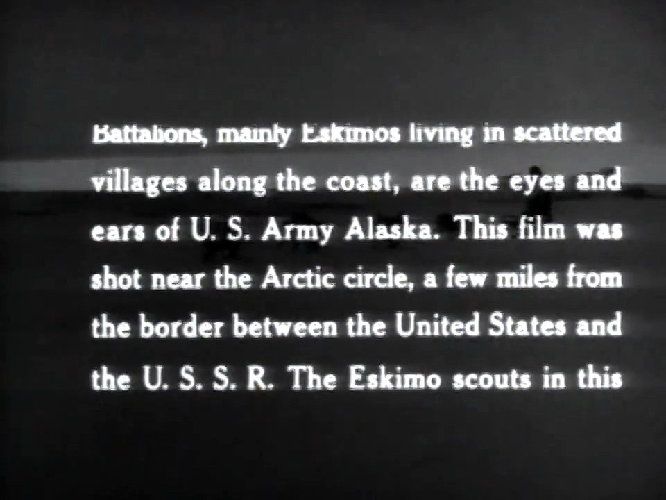 Alaskan Scout 1963; Eskimo Scouts in the Alaska National Guard