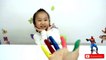 Learn colors with bad baby & colors of Finger Family, Johny Johny yes papa Song for Kids - KTRV