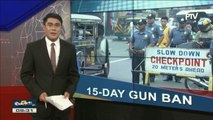 PNP, magpapatupad ng 15-day gun ban simula Nov 1