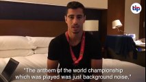 Israeli judoka won a gold medal in Abu Dhabi, sings Israeli anthem!