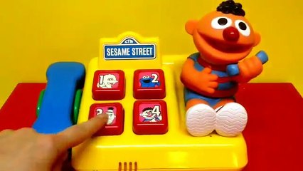 Sesame Street Telephone Ernie kids toys-RgaSXT6Kzug