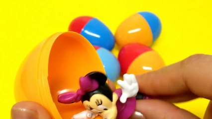 Surprise Eggs Mickey Mouse and Minnie Mouse Kids Toys-nIHjvfymC60