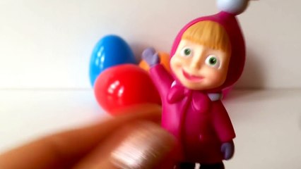 Surprise Eggs Маша и Медведь Pocoyo Teletubbies and Barbapapa-V7xOLyp01Kk