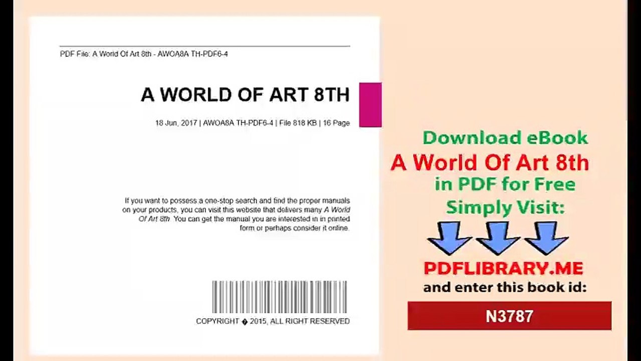A World Of Art 8th