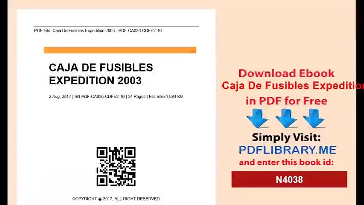 Caja De Fusibles Expedition 2003