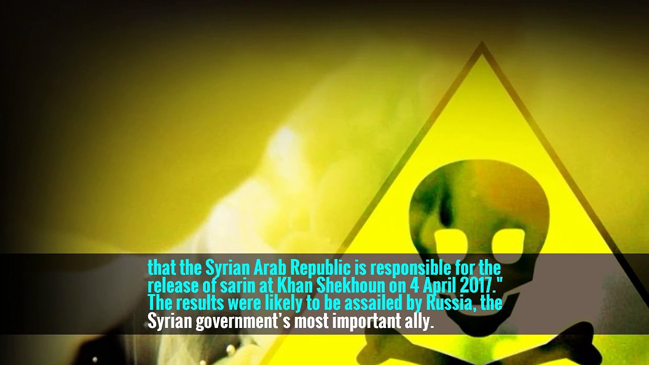 U.N. Investigative Panel Says Syria Used Sarin on Village