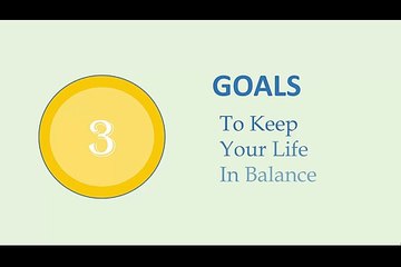 3 Goals - To keep Your Life In Balance By Amir Najam Sethit