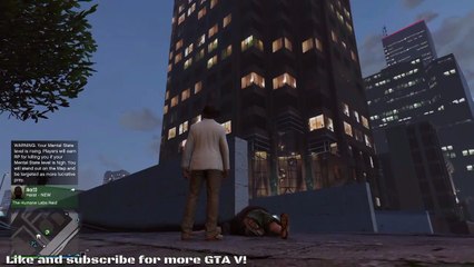 GTA V - Funny moments - crazy people and we get our ass shot!