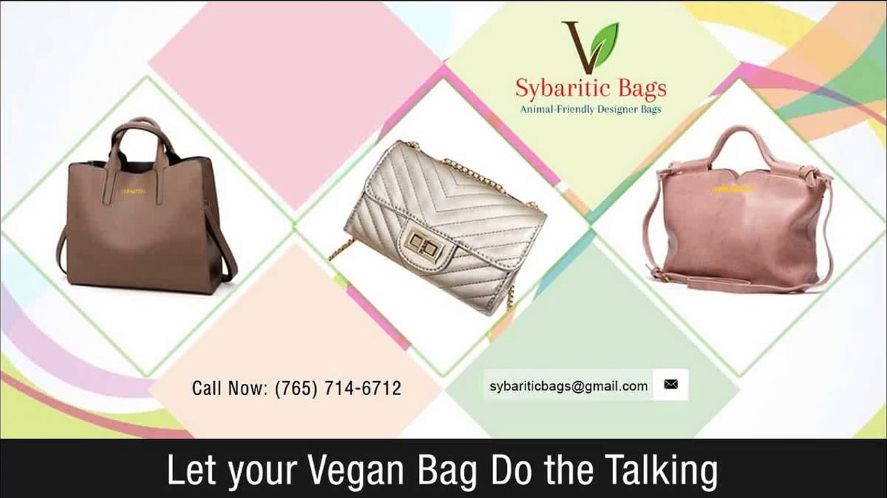 Let Your Vegan Bag Do the Talking