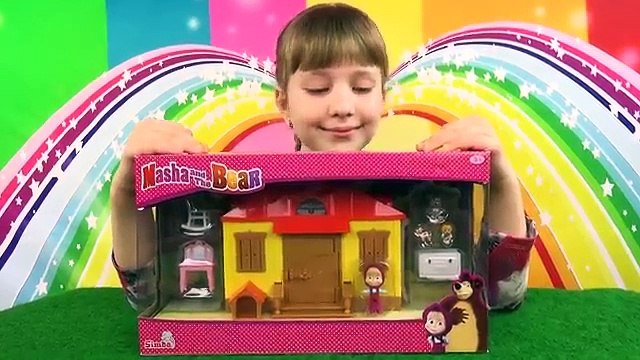 Маша и Медведь Домик Маши Игровой набор распаковка играем Masha and the Bear