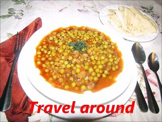 وصفه مصوره طبيخ البازيلاء بصلصة الطماطم