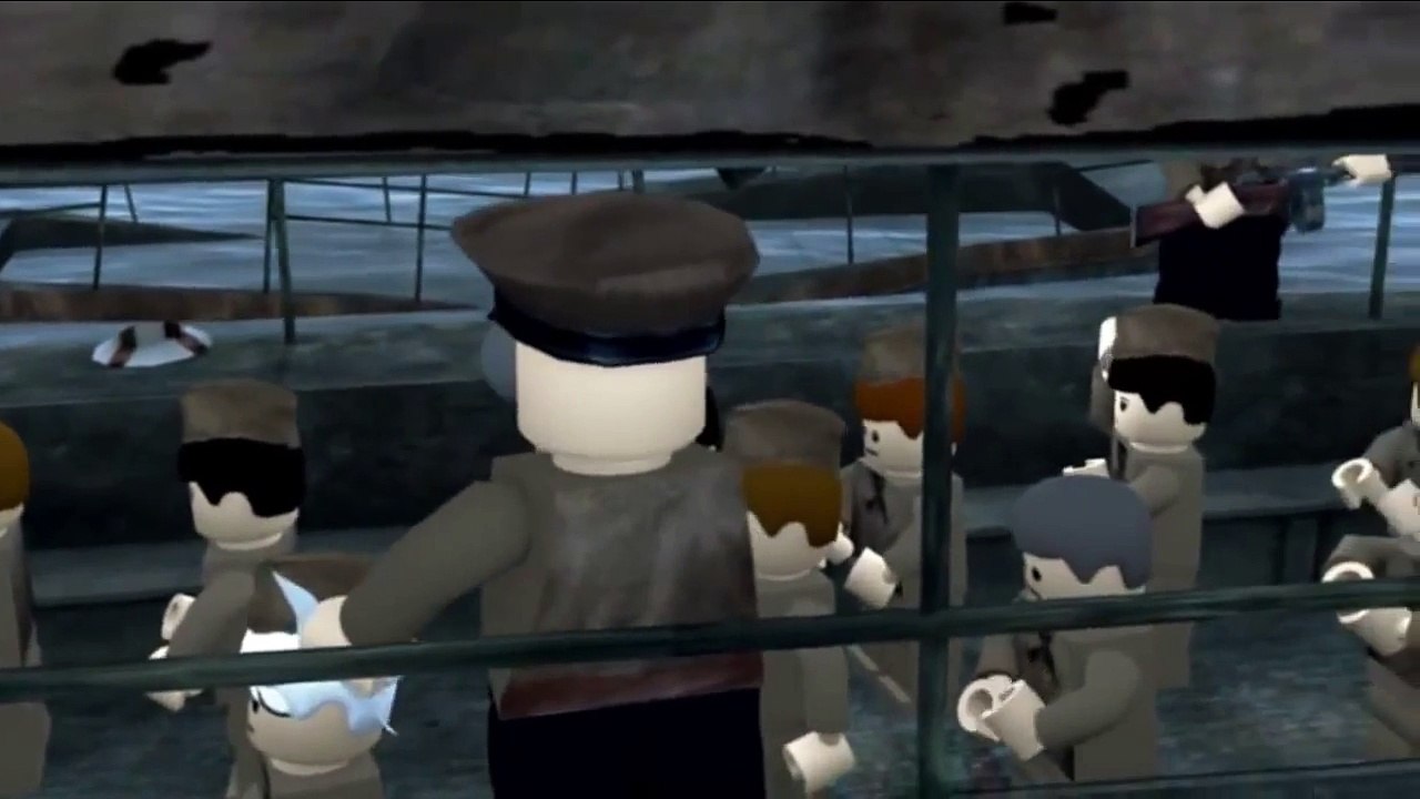 Lego Stalingrad 3d Volga River