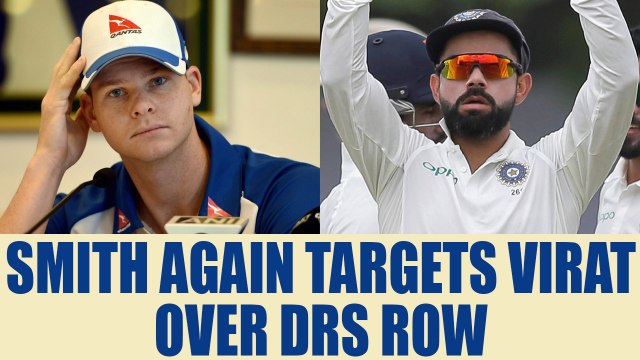 Virat Kohli rubbished by Steve Smith over DRS row in his new book My Journey | Oneindia News