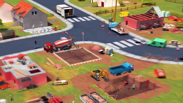 Little Builders App for kids Truck, Crane & Digger for Kids Builders App for Kids