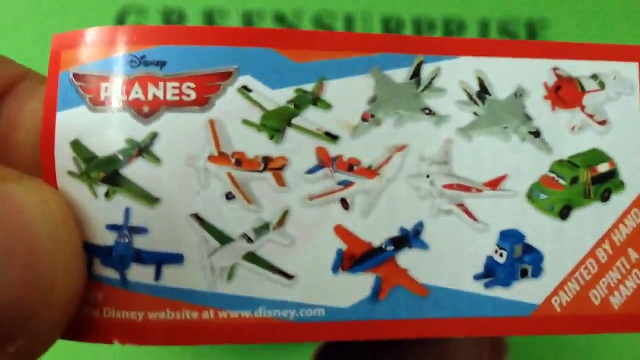 3 Disney Planes Chocolate Surprise Eggs Unboxing-b3IcIDzbaNo