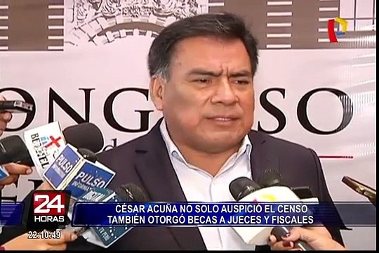 Informe revela que universidad de César Acuña firma convenios con jueces y fiscales