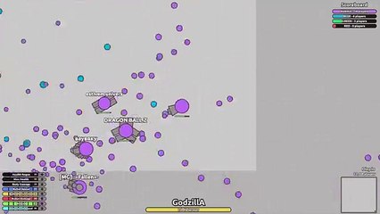 MY Purple TEAM IS THE BEST!! TAG MODE DIEP.IO