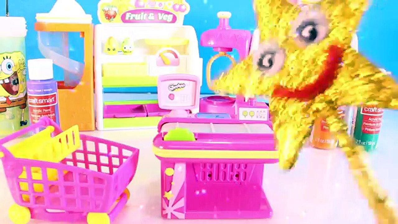 Turn SHOPKINS into THE GROSSERY GANG DIY Toys Videos | Make Your Own Grossery Gang