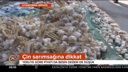 Çin sarımsağı nasıl anlaşılır?