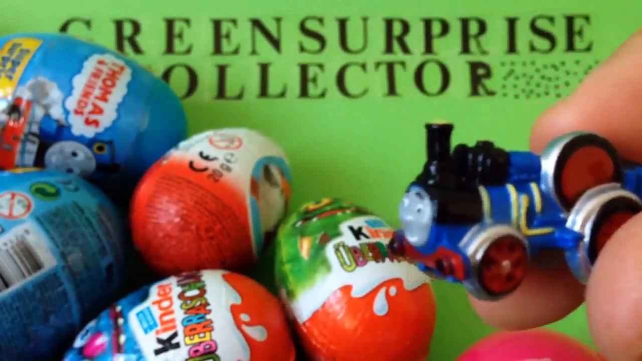 20 Surprise Eggs Kinder Surprise Disney Planes Thomas and Friends Hello Kitty Cars 2-zZnwcjHyzgM