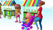 Сrying Babies! ICE CREAM! Bad Baby with tantrum Crying for 3D Lollipops - Learn colors with Kids