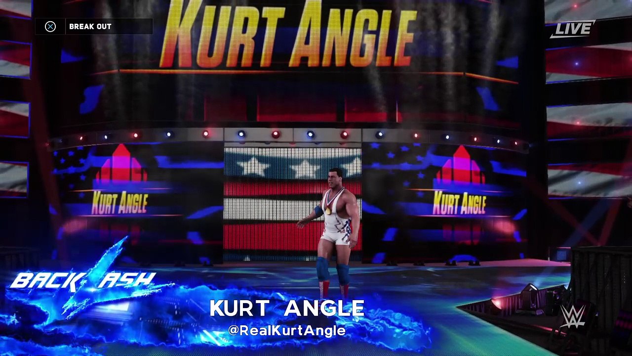 Booker T vs. Kurt Angle '01 | WWE Backlash: Attitude Era Fantasy Match