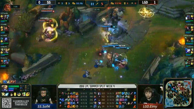LGD vs SS Game 2 Highlights Tencent LPL Summer 2016 W4D2 LGD Gaming vs Snake LGD vs SS LCP LOL