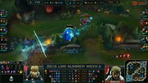 FW vs TM Game 1 Highlights LMS Summer 2016 W2D2 Flash Wolves vs Team Mist FW vs TM LMS LOL