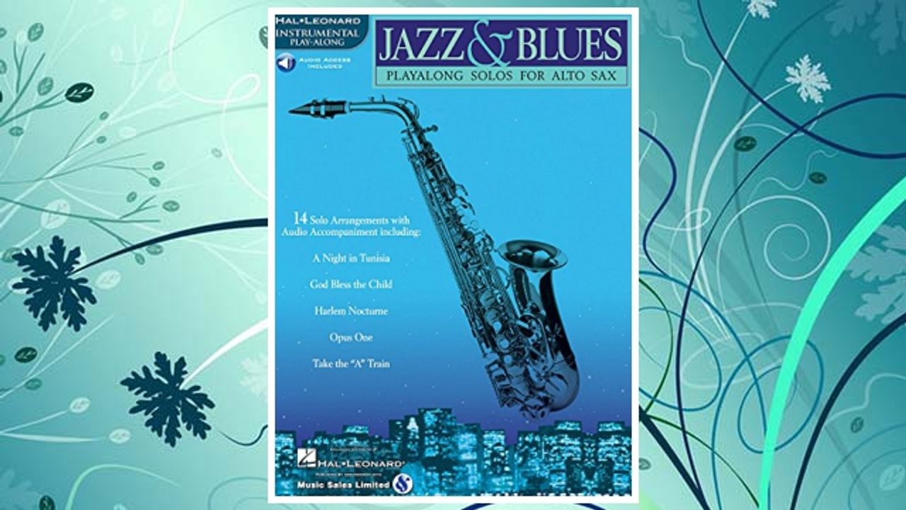 GET PDF Jazz & Blues: Play-Along Solos for Alto Sax FREE