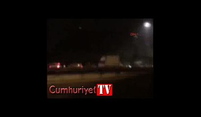 TEM'de ters yöne giren TIR dehşeti