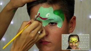 Pokemon GO Bulbasaur — Makeup for Kids & Face Painting Tutorial