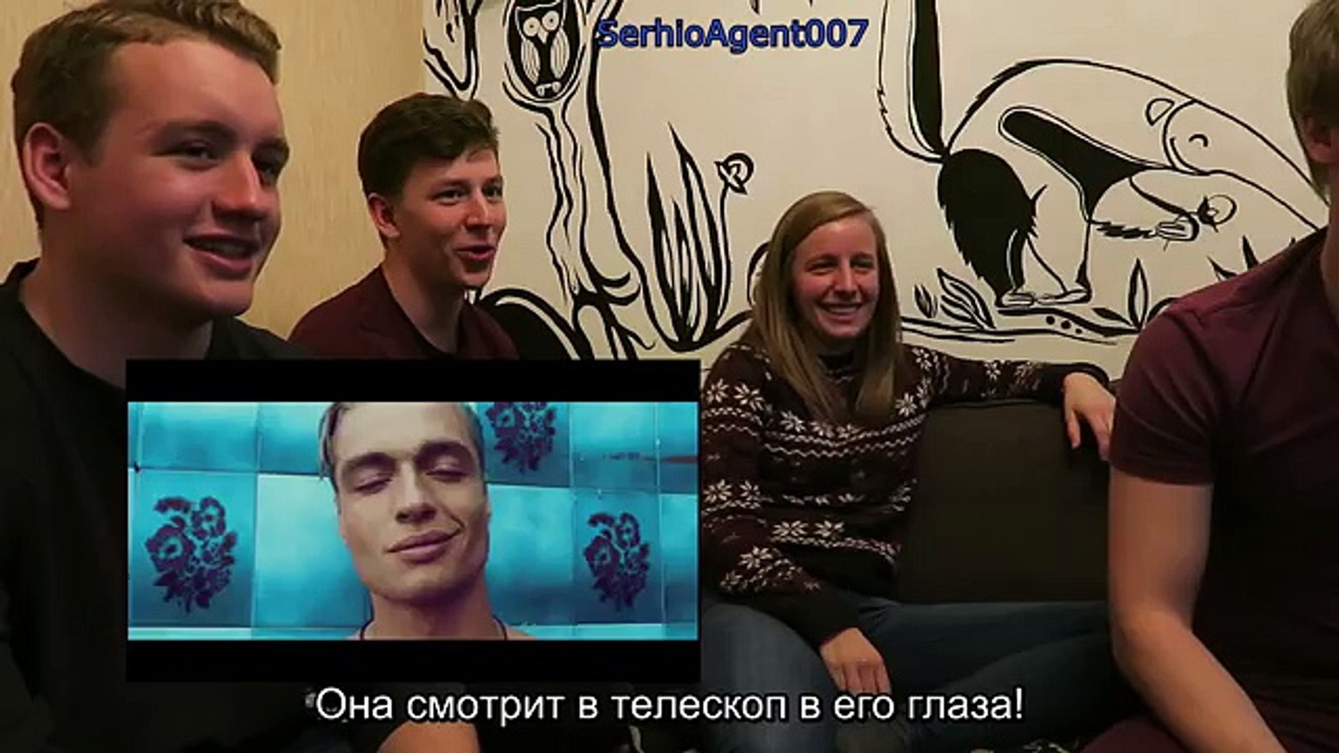 ⁣Иностранцы слушают русскую музыку №7 (Quest Pistols, LOBODA, Время и Стекло, Моя Мишель, Брежнева)