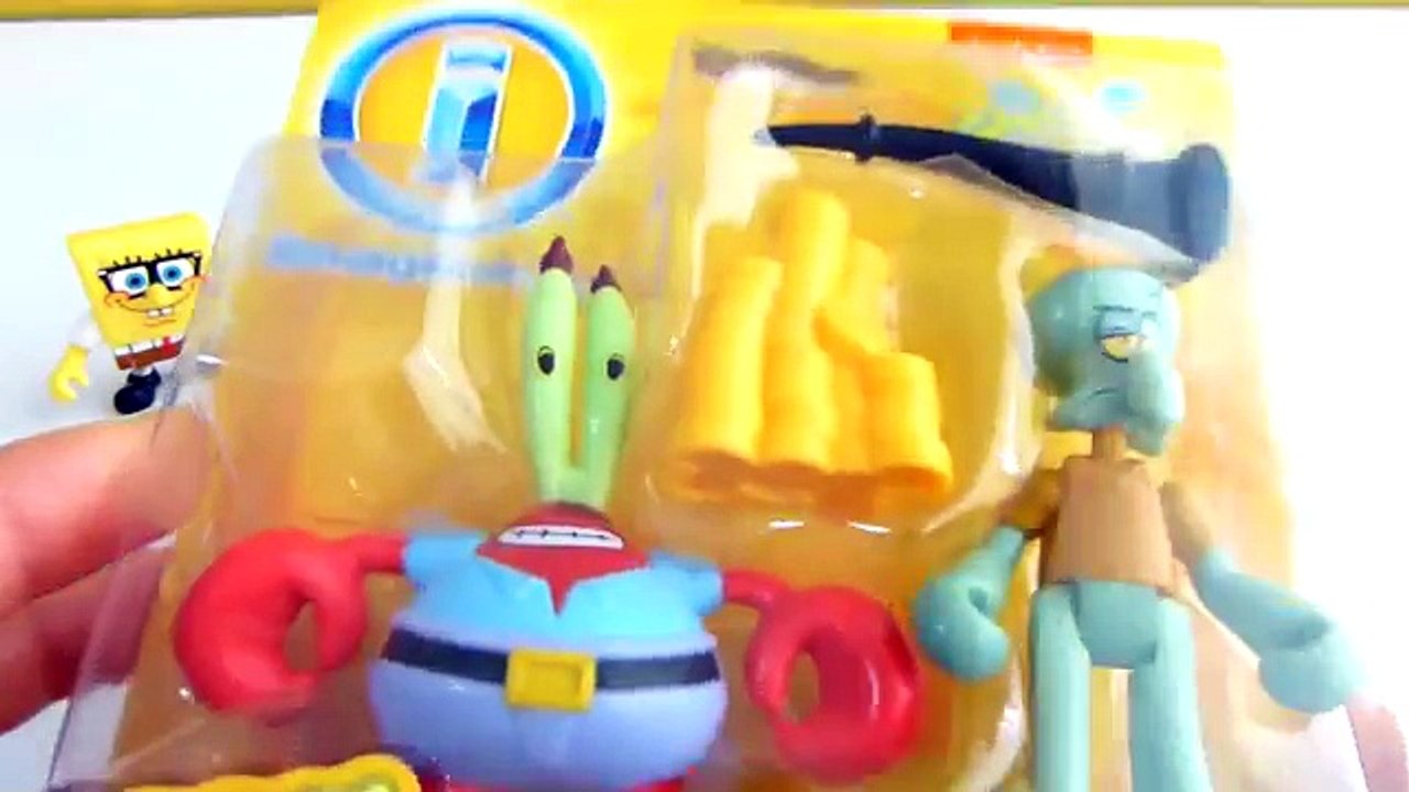 Imaginext Bob Esponja presenta a Calamardo y Don Cangrejo