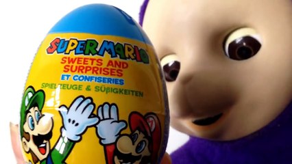 Teletubbies Tinky Winky and Super Mario Surprise Egg-YaGUOSAQ49w