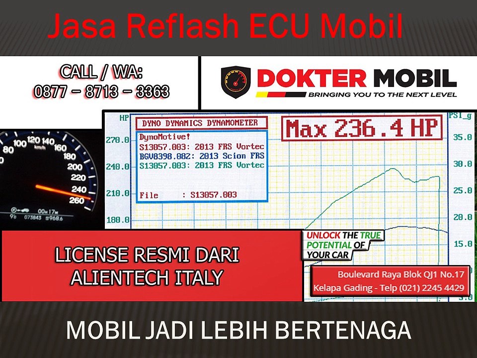 Tambah POWER! WA: 0877-8713-3363 Jasa reflash mobil